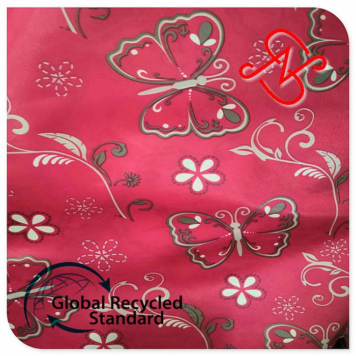 RPET牛津布箱包印花防水面料